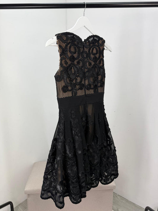Philip Armstrong Black Lace Skater Dress
UK 8