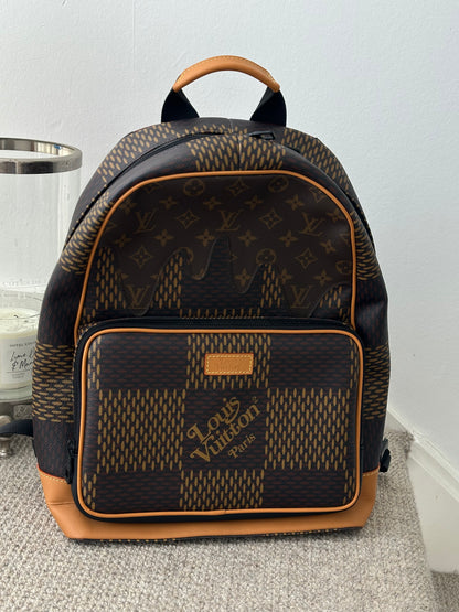 Louis Vuitton X Nigo Damier Giant Campus Backpack - Limited Edition , Brand New