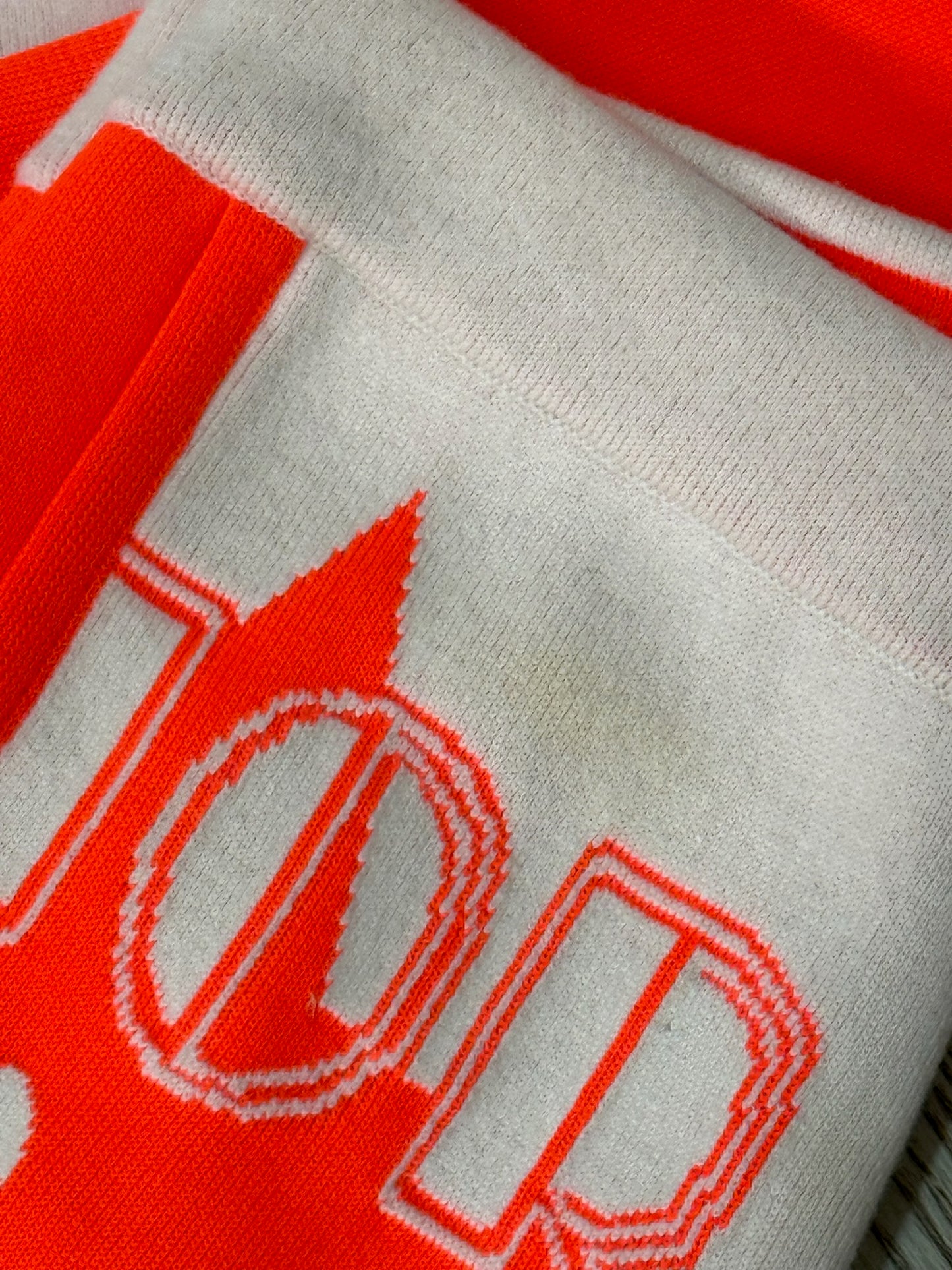 Dior Nude & Orange Vibe Two Piece Short Set - UK 6/8