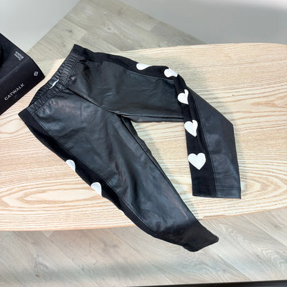 Kids Monnalisa Leather Look Leggings – Age 4