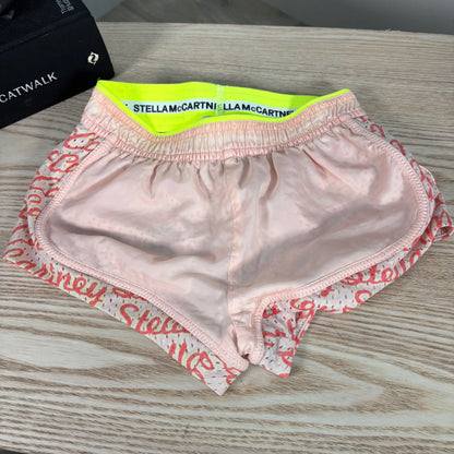 Kids Stella McCartney Coral Shell Shorts With Yellow Waistband – Age 4