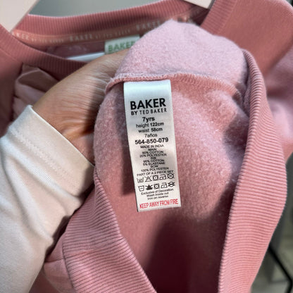 Kids Ted Baker Pink Bow Jumper new in tags – Age 7