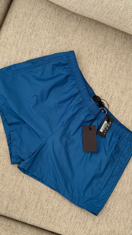 Prada Blue Swimshorts - 48/M In Tags
