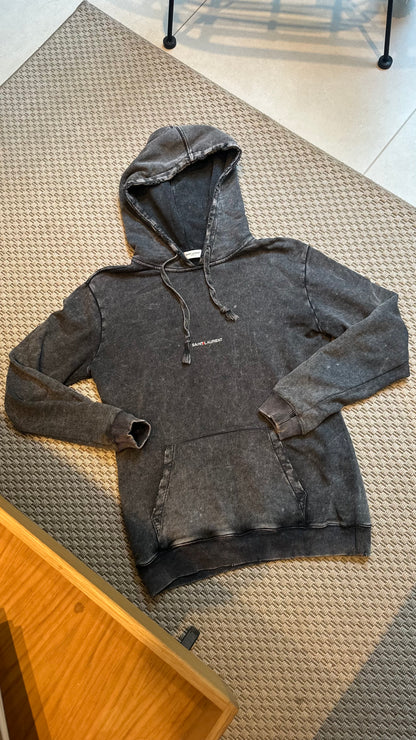 Saint Laurent Distressed logo Jumper - Small
