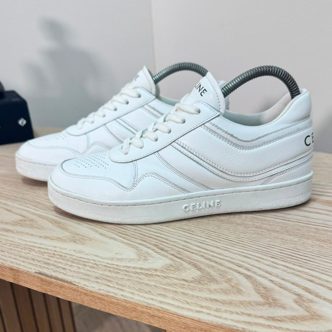 Celine White low lace CT-04 trainer - UK 4