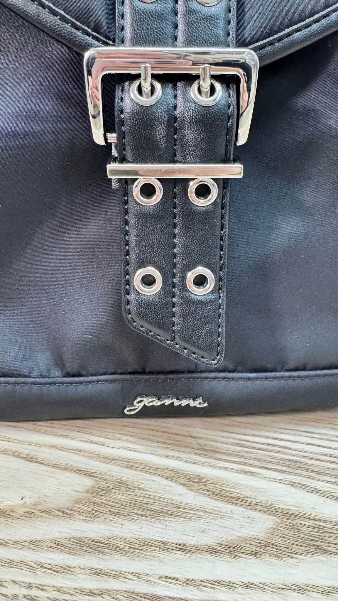 Ganni Bucky Shell Backpack