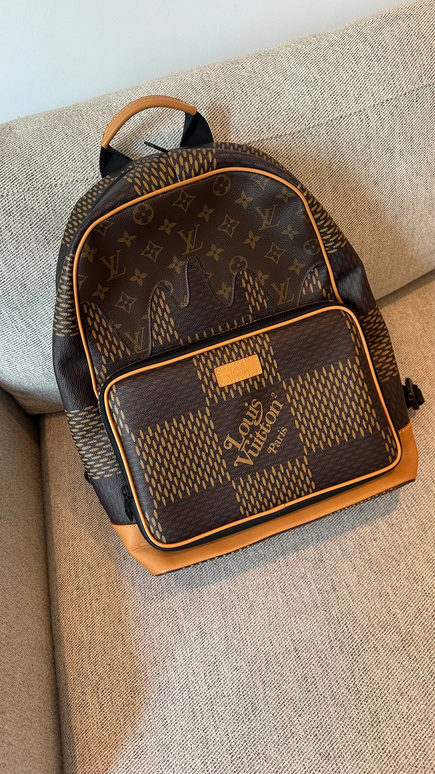 Louis Vuitton X Nigo Damier Giant Campus Backpack - Limited Edition , Brand New