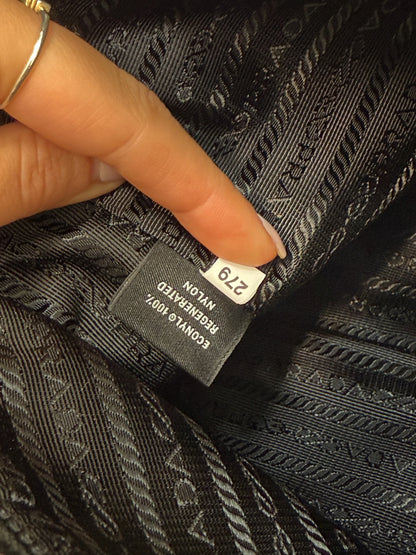 Prada Black Re Nylon Crossbody Bag- Brand New