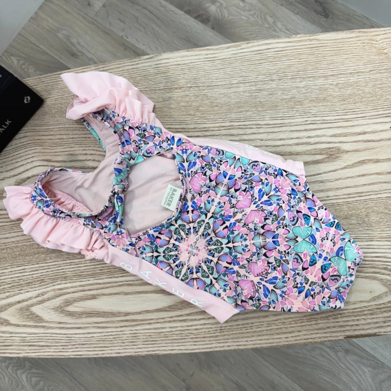 Kids Ted Baker Pink/Blue Floral Swimsuit – Age 1.5-2 Years