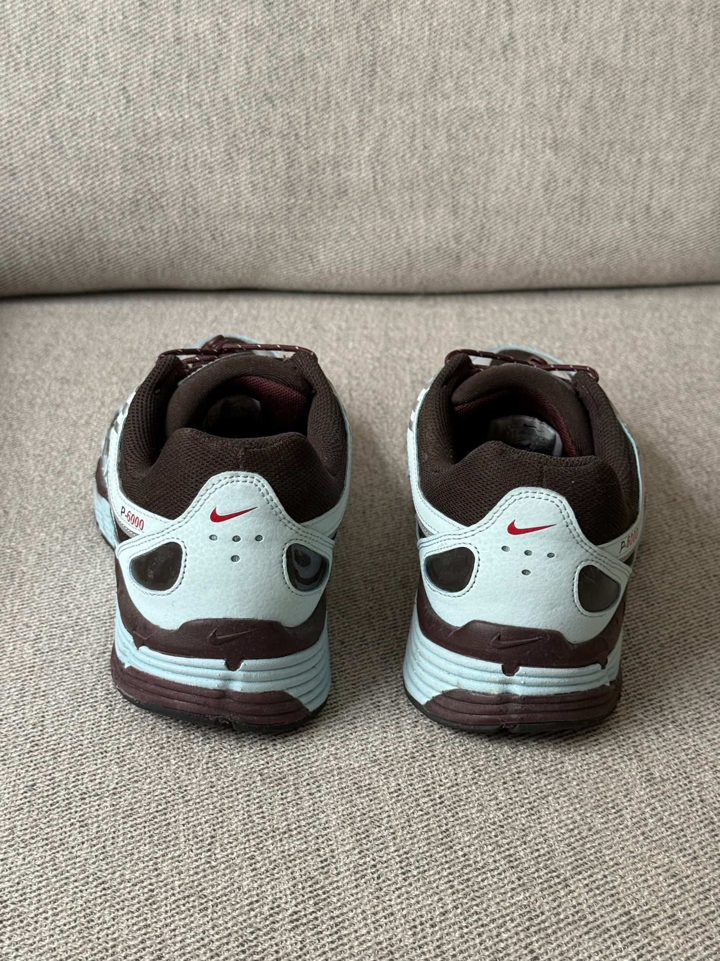 Nike P-6000 Glacier Blue / Burgundy Crush / Velvet Brown Trainers