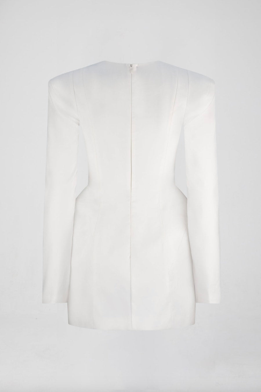 Atoir White Multi Button Structured Florance Dress- UK 6