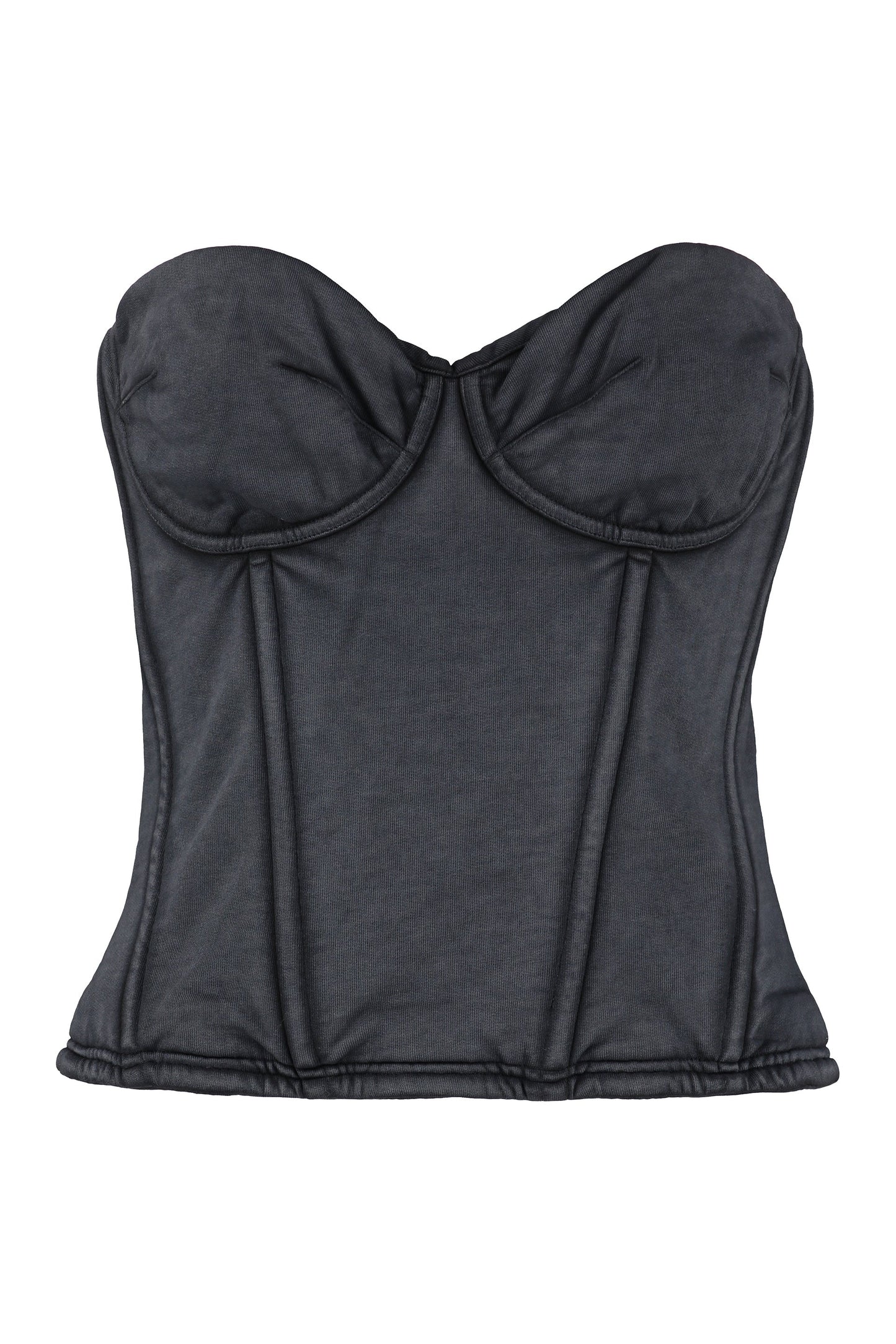 Balenciaga Washed Black Corset - Size 28/XS