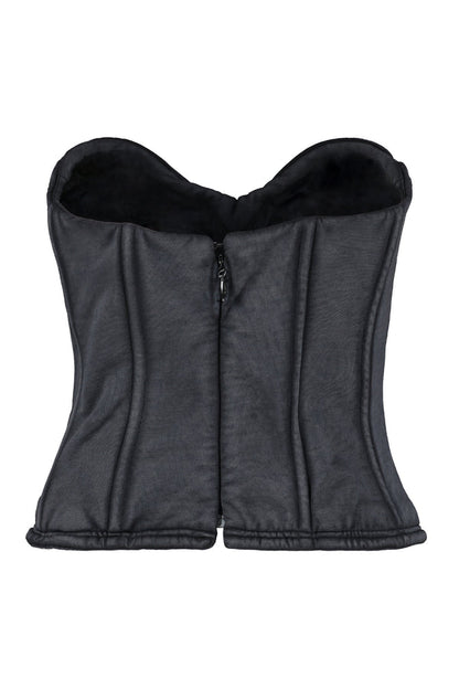 Balenciaga Washed Black Corset - Size 28/XS