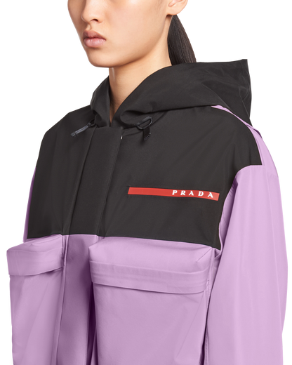 Prada Purple Linea Rossa Cropped Jacket - Medium