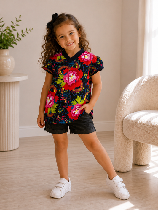 Kids Kenzo Print Dress – Age 4