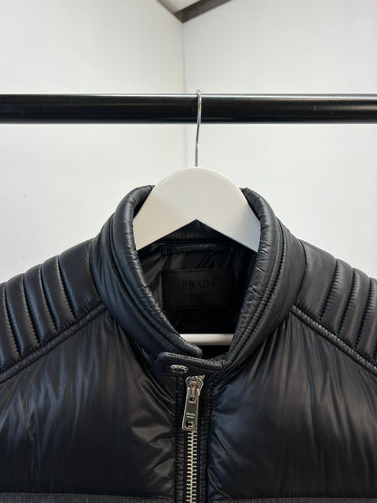Prada Black Puffer Gillet - Large / Label 50